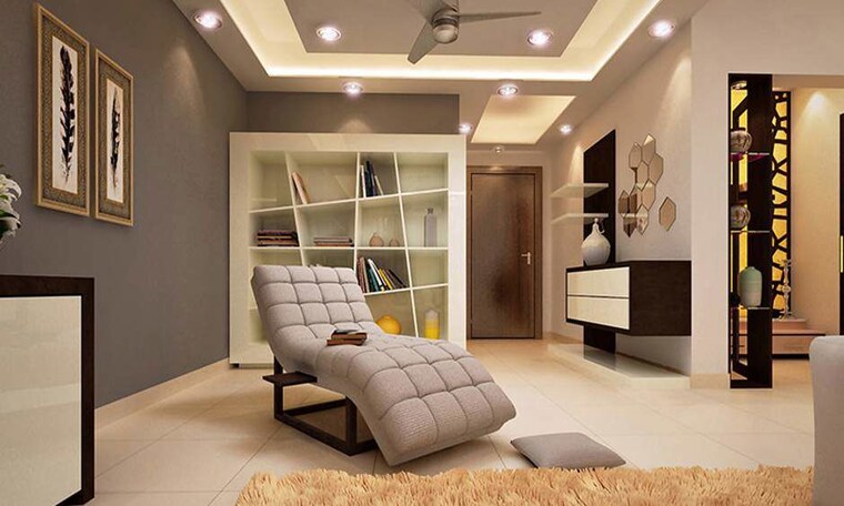 Living Room, sector 107 2 Bedroom 1075 Sq.Ft. Builder Floor In Sector 107 Noida 10249508