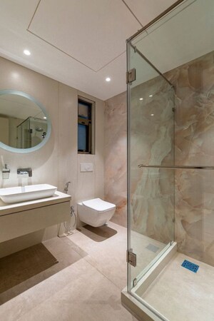 Bathroom in 3 BHK Apartment at Yash Apartments Model Colony, Model Colony – for Rent