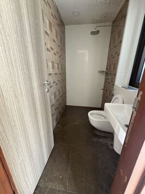 Bathroom in 2 BHK Apartment at Lodha The Park Side, Worli – for Rent