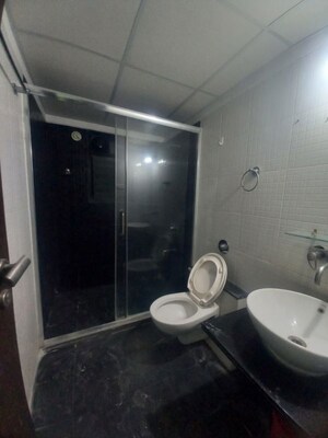 Bathroom in 3 BHK Apartment at Pebbles I, Bavdhan – for Rent