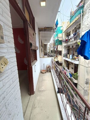 Balcony in 2 BHK Builder Floor at Malviya Nagar – for Rent