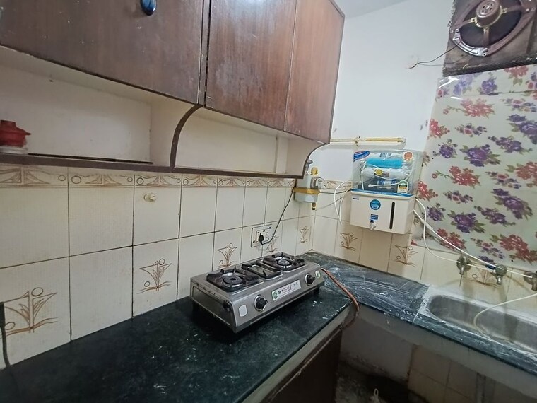 Kitchen, malviya nagar 1 Bedroom 500 Sq.Ft. Builder Floor In Malviya Nagar Delhi 10249546