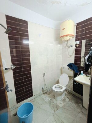 Bathroom in 2 BHK Builder Floor at Malviya Nagar – for Rent