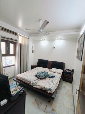 Bedroom in 2 BHK Builder Floor at Malviya Nagar – for Rent