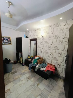 Bedroom in 2 BHK Builder Floor at Malviya Nagar – for Rent