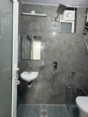 Bathroom in 1 RK Builder Floor at South City 1 – for Rent