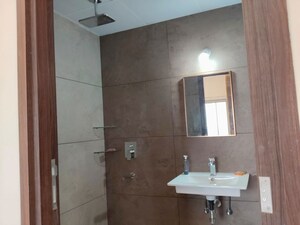 Bathroom in 3 BHK Apartment at Hallmark Treasor, Narsingi – for Rent