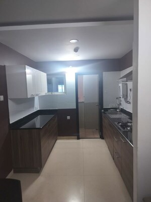 Kitchen in 3 BHK Apartment at Hallmark Treasor, Narsingi – for Rent