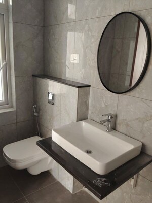 Bathroom in 3 BHK Apartment at Hallmark Treasor, Narsingi – for Rent