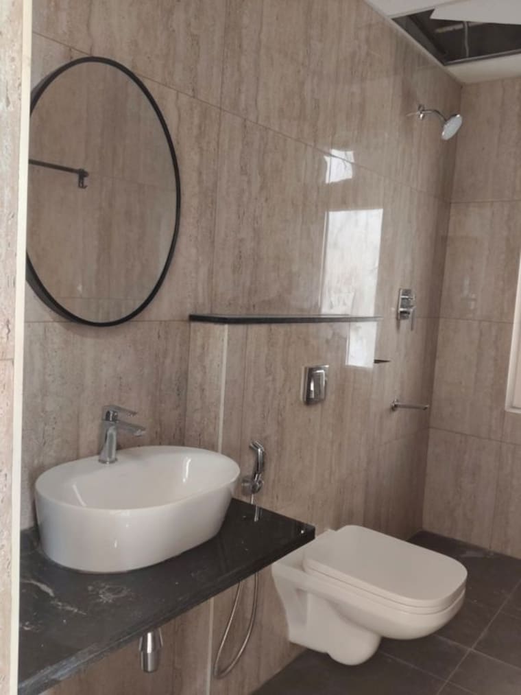 Bathroom, hallmark-treasor 3 Bedroom 2540 Sq.Ft. Apartment In Narsingi Hyderabad 10249588
