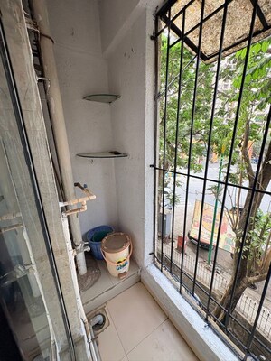 Balcony in 1 BHK Apartment at Raunak 108, Kasarvadavali – for Rent