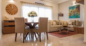 Living Room in 4 BHK Apartment at Prestige Ivy League, Kondapur – for Rent