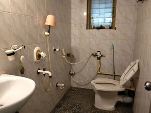 Bathroom in 2 BHK Apartment at Panchavati Versova, Versova – for Rent