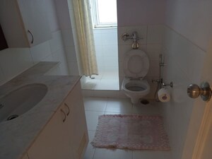 Bathroom in 3 BHK Builder Floor at Vasant Vihar – for Rent