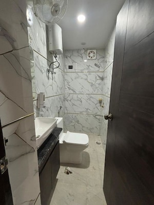Bathroom in 5 BHK Apartment at Saket – for Rent