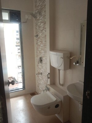 Bathroom in 2 BHK Apartment at Raunak City Sector 4 D4, Kalyan West – for Sale