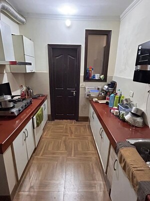 Kitchen in 2 BHK Apartment at Chattarpur – for Rent