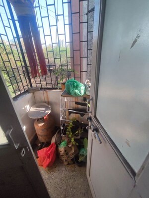 Balcony in 1.5 BHK Apartment at Aashiyana Triveni, Bopodi – for Rent