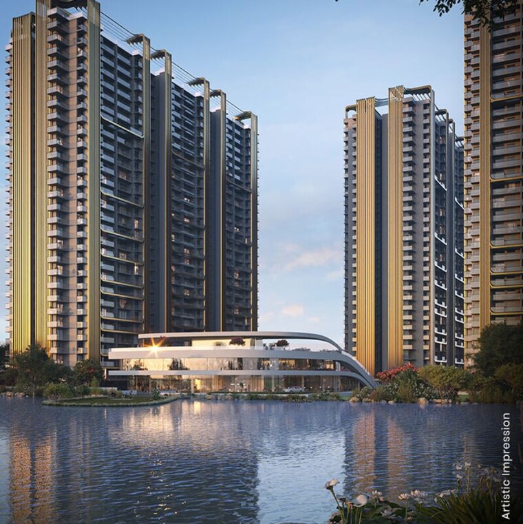 Exterior View, m3m-crown 3.5 Bedroom 1825 Sq.Ft. Apartment In Sector 111 Gurgaon 10249706