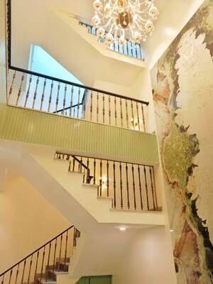 Staircase in 5 BHK Independent House at Chitrakoot – for Sale