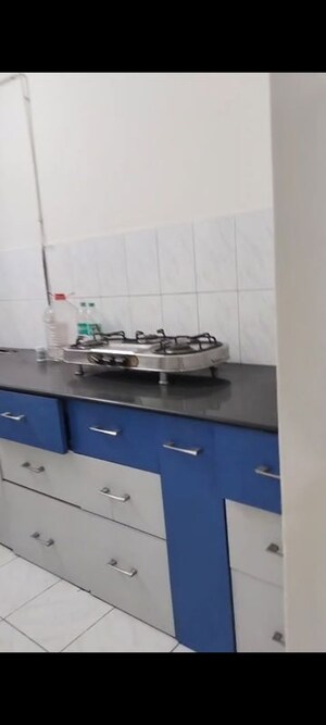 Kitchen in 1 BHK Apartment at Hiranandani Estate, Ghodbunder Road – for Rent