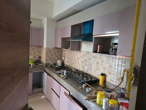 Kitchen in 3 BHK Apartment at Shalimar Oneworld Vista, Gomti Nagar – for Rent