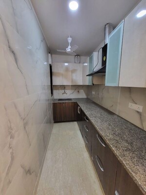 Kitchen in 2 BHK Builder Floor at Kalkaji – for Rent