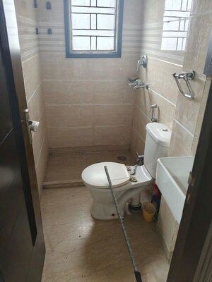 Bathroom in 3 BHK Builder Floor at Paschim Vihar – for Sale