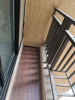 Staircase in 1 BHK Apartment at Unnati Woods CHS, Kasarvadavali – for Sale