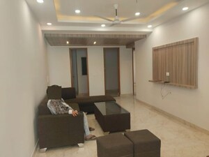 Living Room in 3 BHK Builder Floor at Vaishali Nagar – for Rent