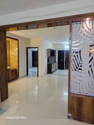 Living Room in 3 BHK Apartment at Frontline Seven, Kokapet – for Rent