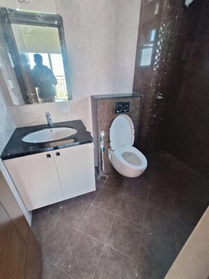 Bathroom in 3 BHK Apartment at Sumadhura Horizon, Kondapur – for Rent