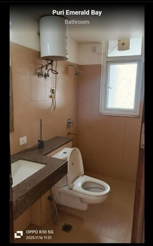 Bathroom in 3 BHK Apartment at Puri Emerald Bay, Sector 104 – for Sale