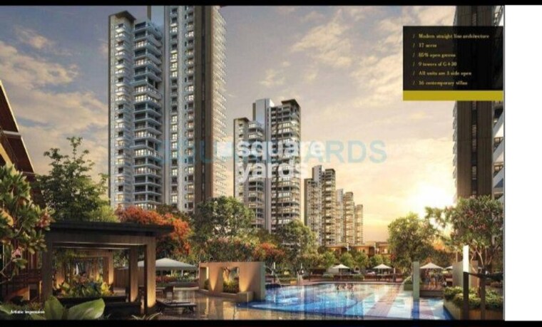 Exterior View, puri-emerald-bay 3 Bedroom 2450 Sq.Ft. Apartment In Sector 104 Gurgaon 10249918
