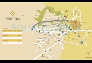 3 BHK Apartment – Map Location View at Puri Emerald Bay, Sector 104 - for Sale