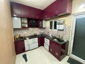 Kitchen in 3 BHK Apartment at Cybercity Rainbow Vistas Rock Gardens, Hi Tech City – for Rent