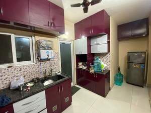 Kitchen in 3 BHK Apartment at Cybercity Rainbow Vistas Rock Gardens, Hi Tech City – for Rent
