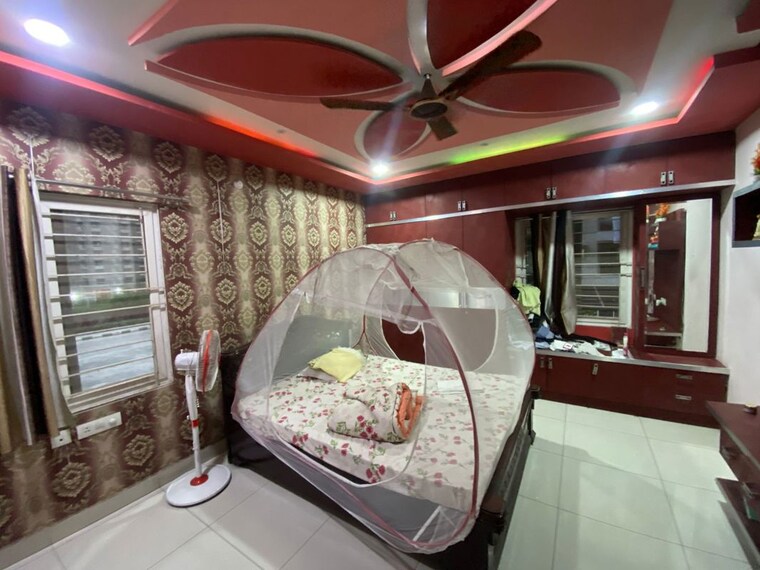 Bedroom, cybercity-rainbow-vistas-rock-gardens 3 Bedroom 1600 Sq.Ft. Apartment In Hi Tech City Hyderabad 10249904