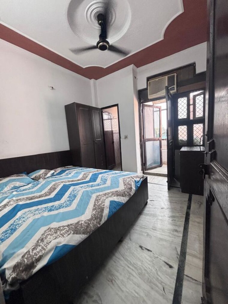 Bedroom, mukherjee nagar 2 Bedroom 720 Sq.Ft. Builder Floor In Mukherjee Nagar Delhi 10249924