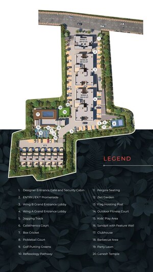 Master Plan in 2 BHK Apartment at Punawale – for Sale