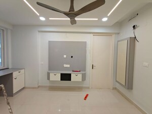 Building Lobby in 3 BHK Apartment at Ramky Towers, Gachibowli – for Rent