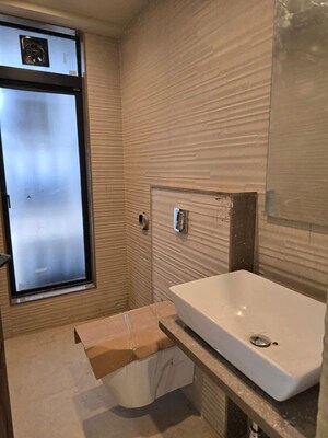 Bathroom in 2 BHK Apartment at Orchid Park, Matunga East – for Rent