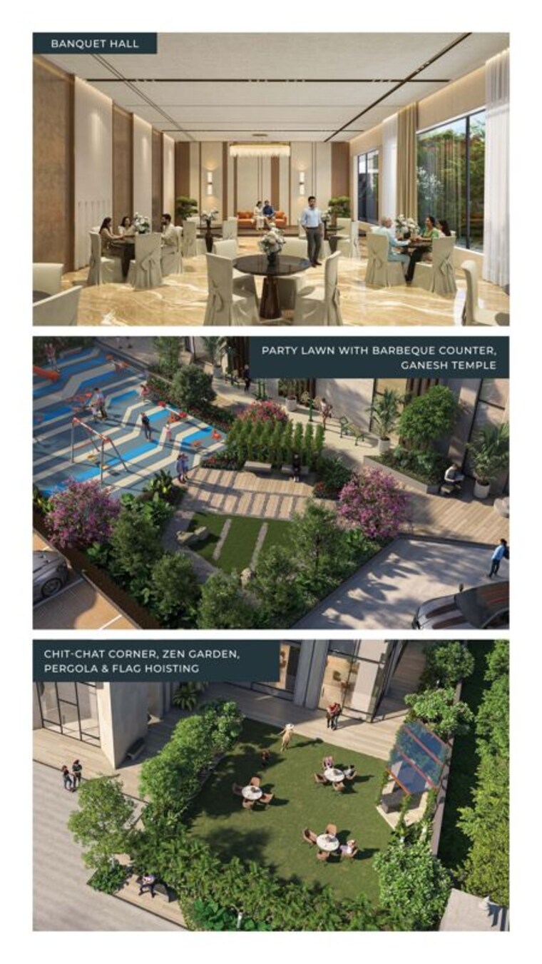 Exterior View, punawale 3 Bedroom 1064 Sq.Ft. Apartment In Punawale Pune 10249936