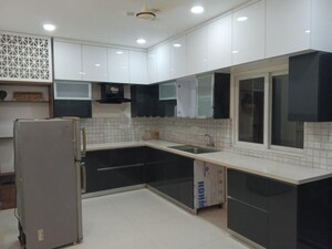 Kitchen in 3 BHK Apartment at Elemental Earthwoods, Kokapet – for Rent