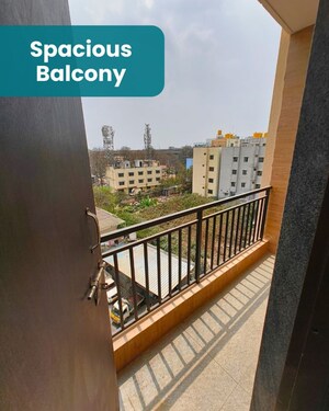 Balcony in 1 BHK Apartment at Electronic City Phase I – for Rent