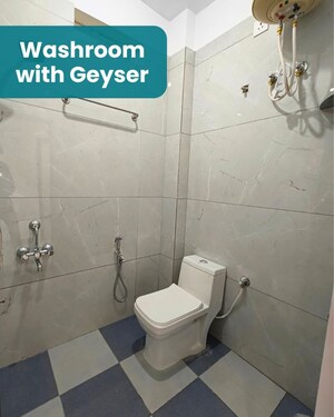 Bathroom in 1 BHK Apartment at Electronic City Phase I – for Rent