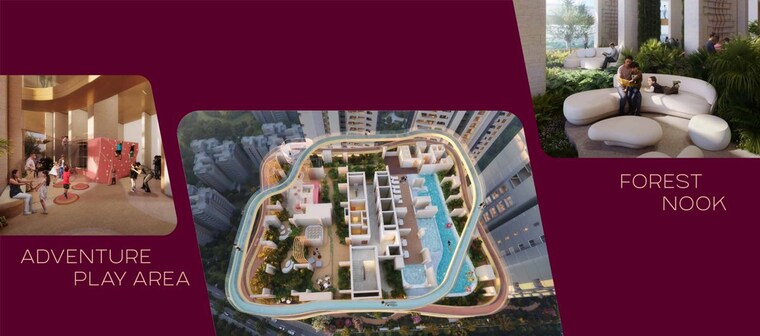 Master Plan, raghava-cinq 4 Bedroom 3575 Sq.Ft. Apartment In Financial District Hyderabad 10249929