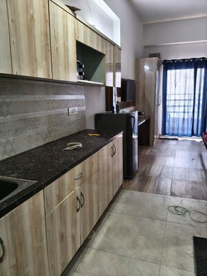 Kitchen in 1 BHK Apartment at Paramount Golfforeste, Zeta I Greater Noida – for Rent