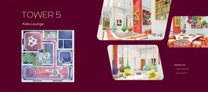 Furnished Amenities in 4 BHK Apartment at Raghava Cinq, Financial District – for Sale