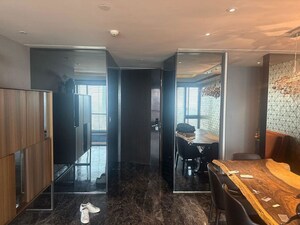 Living Room in 4 BHK Apartment at Lodha Trump Tower, Worli – for Sale